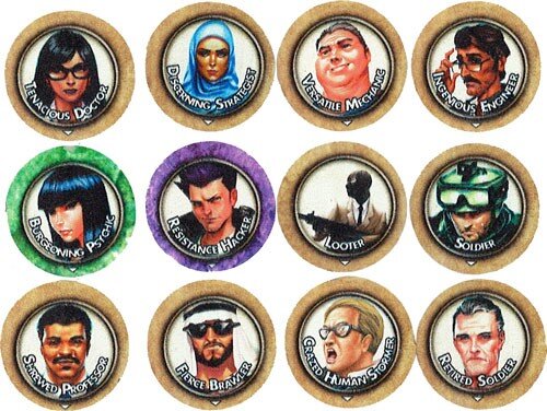 TORG Eternity RPG: Core Earth Threats and Allies Token (EN)