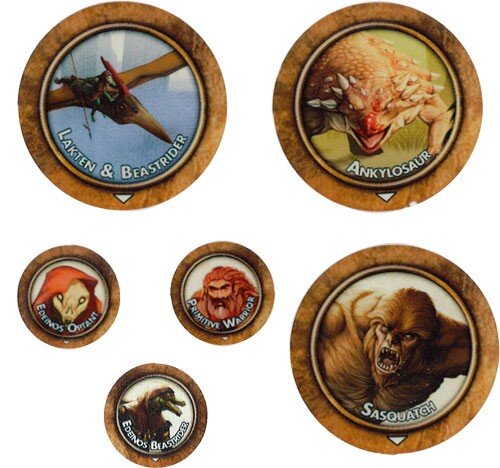 TORG Eternity RPG: Living Land Reinforcement Tokens (EN)