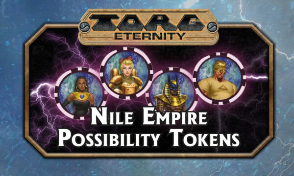 TORG Eternity RPG: Nile Empire Possibility Tokens (EN)