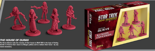 Star Trek: Away Missions - Next Generation Klingon - Duras Sisters (EN)