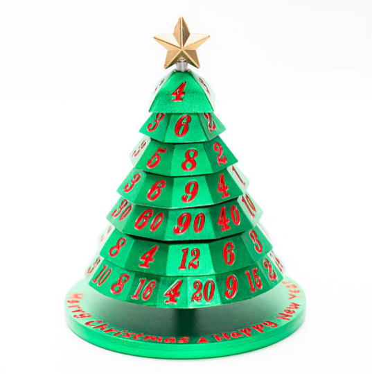 Christmas Tree Dice Christmas Green