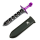 Grim Dagger Dice Case/Holder w/sheath Cover Purple