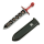 Grim Dagger Dice Case/Holder w/sheath Cover Red