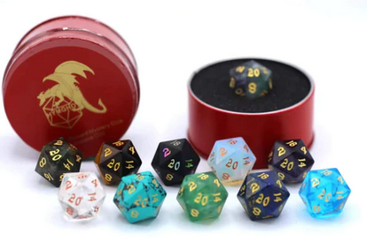 Quests Reward Mystery Dice Sharp Resin D20