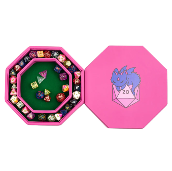 Heros Hoard Dice Tray And Keeper Dragon w/D20