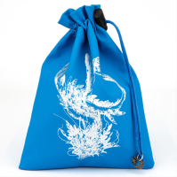 HYMGHO Fine Arts Leather Dice Bag Wind Dragon