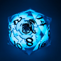 Always Watching 55mm Chonk Blue Rolling Eyeballs with LED...