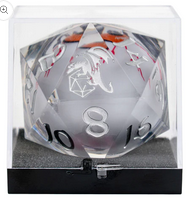 Always Watching 55mm Chonk Orange Rolling Eyeballs with LED Light