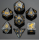 Dragons Hoard Gemstone Dice Set Labradorite (7)