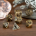 Ancient Bronze Hollow Dragon cage Dice Set for RPG games (7)
