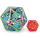 Titan Hollow Prism 55mm D20 with Dragons