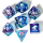 Captured Magic Handmade Sharp Edge Resin Dice Fairy Stones (7)