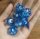 Sharp Edge Liquid Core RPG Dice Set Blue (7)