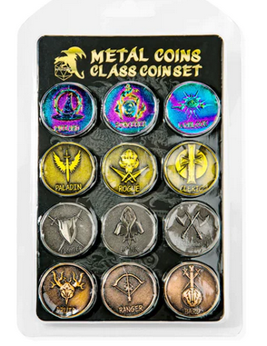 D&D 5E Class Coin Set of 12