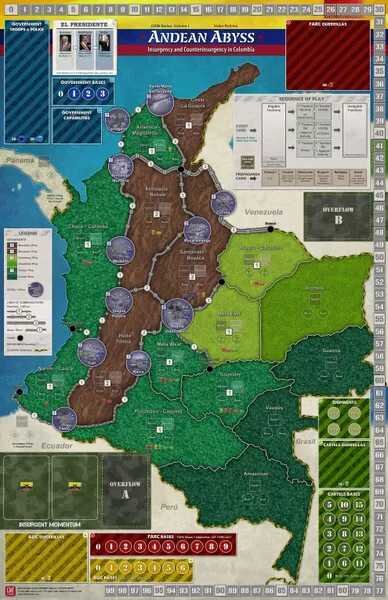 Andean Abyss: Mounted Map Set (EN)