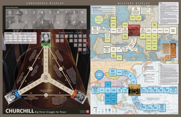 Churchill: Mounted Map Set (EN)
