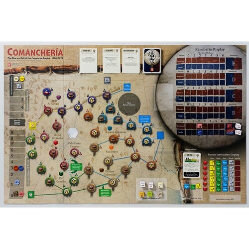 Comancheria Mounted Map Set (EN)