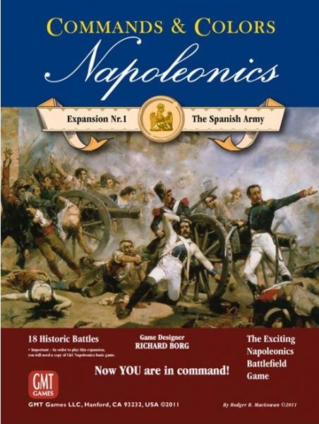 Commands & Colors Napoleonics: Expansion 1 - The Spanish Army Reprint (EN)