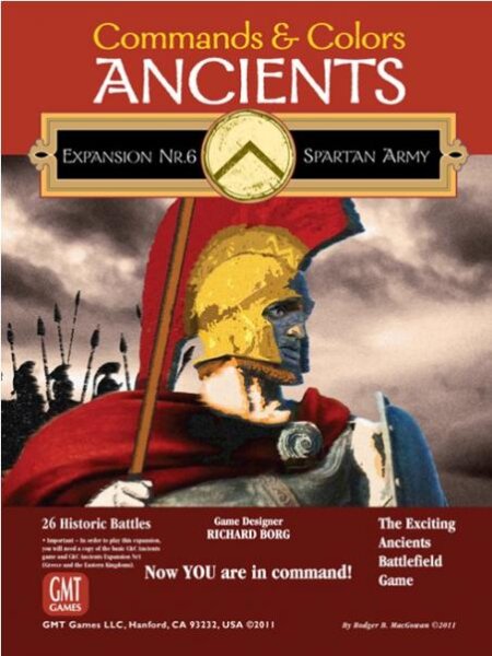Commands & Colors Ancients: Expansion 6 - The Spartan Army Reprint (EN)