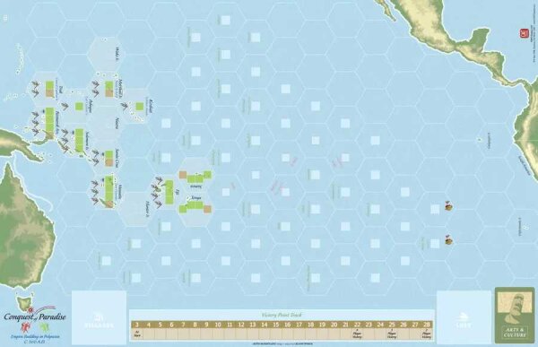 Conquest of Paradise: Mounted Map Set (EN)