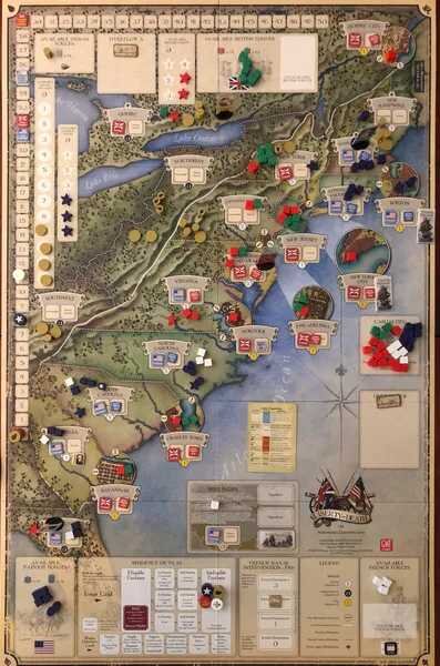 Liberty or Death: Mounted Map Set (EN)