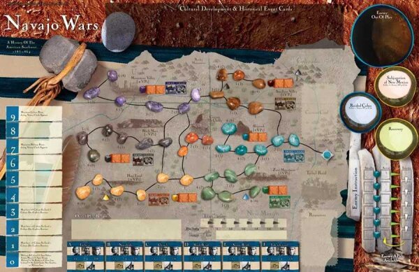 Navajo Wars Mounted Map Set (EN)