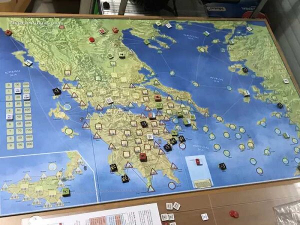 Peloponnesian War: Mounted Map Set (EN)