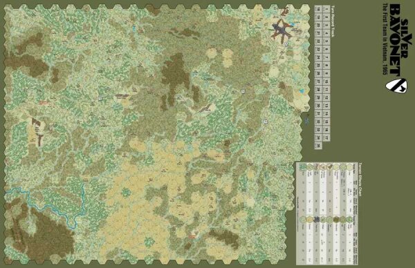 Silver Bayonet: Mounted Map Set (EN)