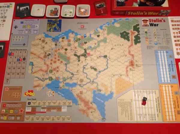 Stalin`s War: Mounted Map Set (EN)