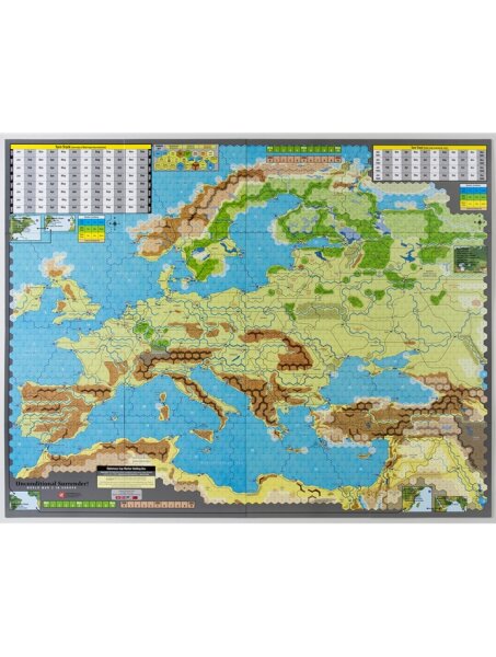 Unconditional Surrender: Mounted Map Set Reprint (EN)