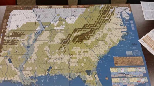 US Civil War: Mounted Map Set (EN)