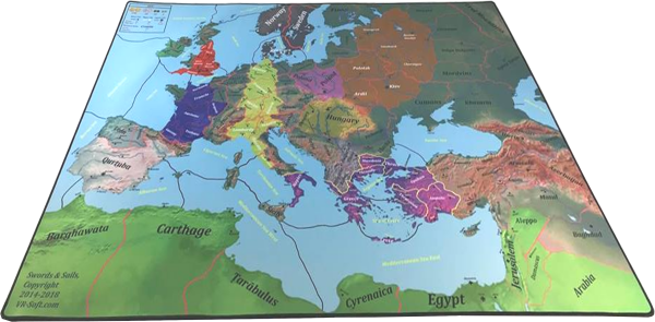 Swords and Sails: Neoprene Game Mat (EN)