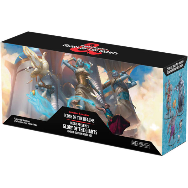 D&D Icons of the Realms: Set 27 Bigby Presents Glory of the Giants Limited Edition Boxed Set (EN)
