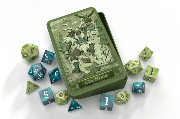 Class-Specific Dice Set Druid (Pathfinder and 5E)