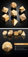 Gemstone Dice Set (7) Picture Jasper Natural