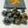 Dice Set Bludgeoning Damage Acrylic Marble/Copper (14)