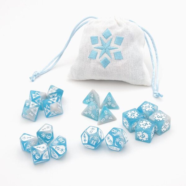 Dice Set Cold Damage (18)