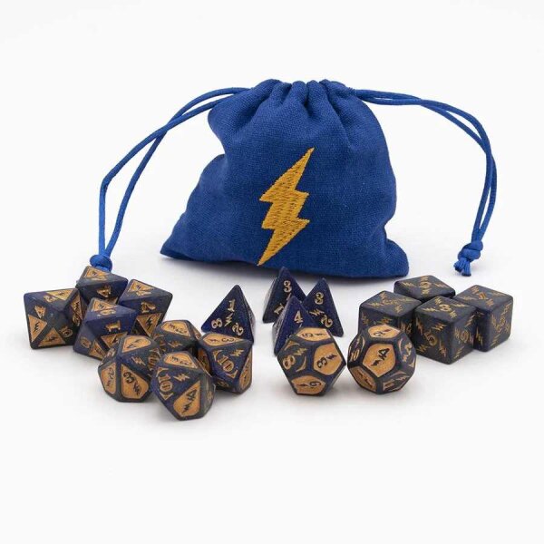 Dice Set Lightning Damage (18)