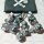 Dice Set Slashing Damage Acrylic Glimmer/White (14)