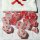 Dice Set Slashing Damage Acrylic Clear/Red (14)