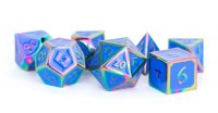 16mm Polyhedral Rainbow with Blue Enamel (7)