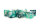 16mm Eternal Resin Poly Dice Set Teal/Black (7)