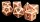 Resin Polyhedral Dice Set Ancient Brown (7)