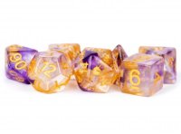 Unicorn Resin Polyhedral Dice Set Royal Sunset (7)