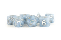 16mm Sharp Edge Silicone Rubber Poly Dice Set Glacial...