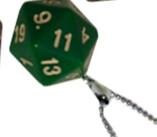D20 Necklaces Green