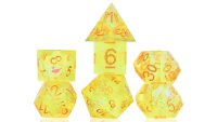 RPG Dice Set (7) Sharp Yellow Faerie(EN]