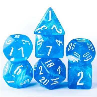 Magicians Tide Pool RPG Dice Set (7)