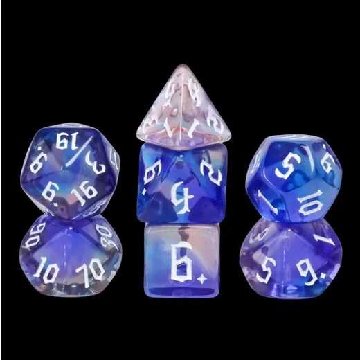 Glimmer Night RPG Dice Set (7)