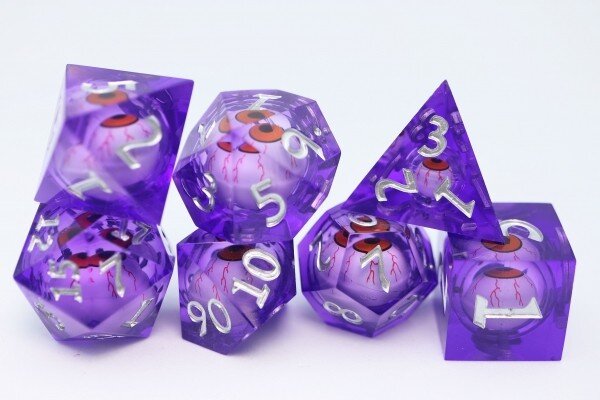 Sharp Edge Moving Eye Mageshot RPG Dice Set (7)